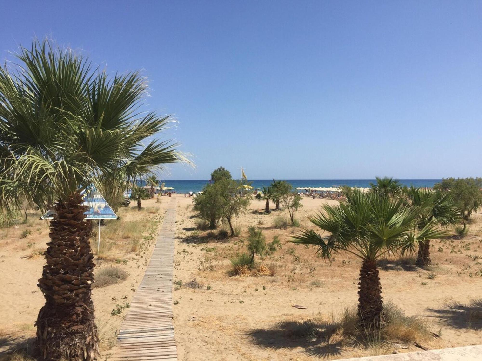 Erieta Sea View Apartment50M From The Beach Ретимно Екстериор снимка