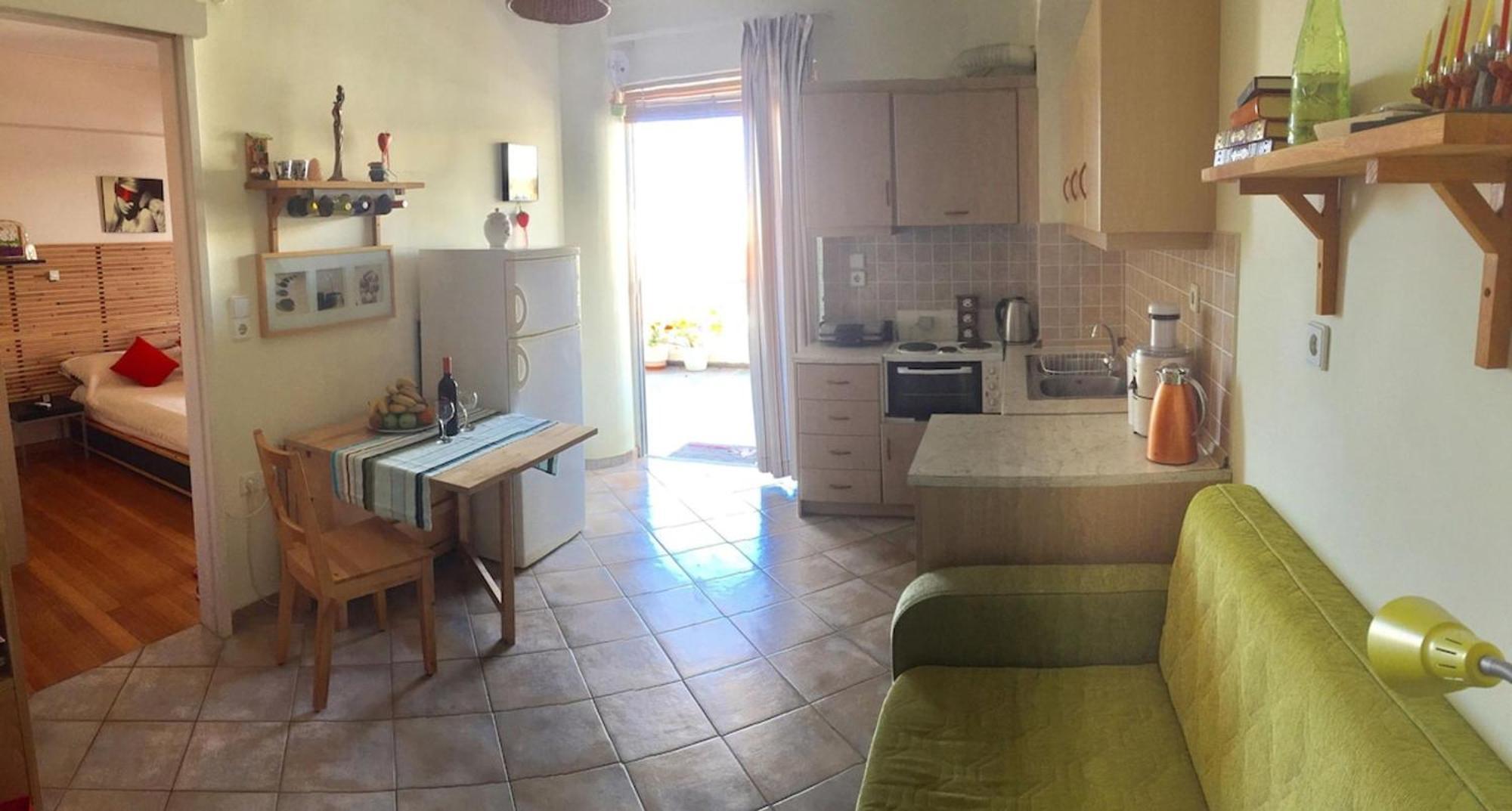 Erieta Sea View Apartment50M From The Beach Ретимно Екстериор снимка